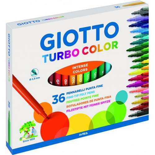 Pennarelli Giotto Turbo Color 36pz